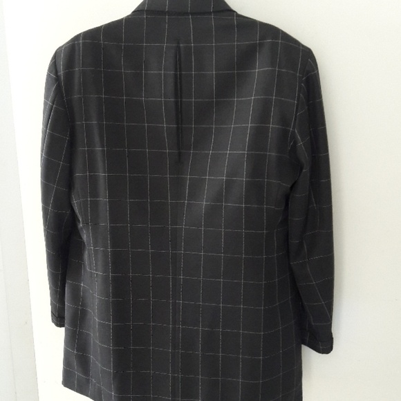 LEONARDO'S Custom Apparel 3-Piece Windowpane Suit, 44L, 38W / 32L - Picture 5 of 9